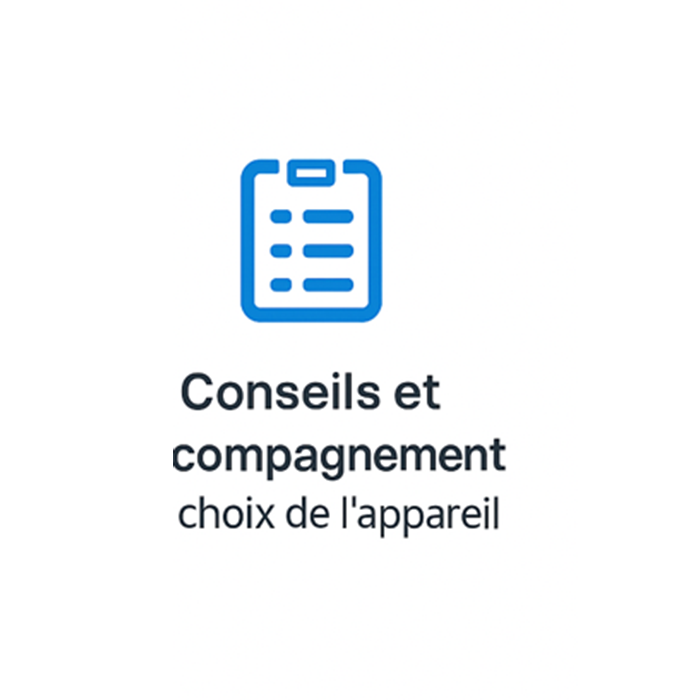 Icône symbolisant les conseils personnalisés pour l’installation d’une climatisation à Paris avec Thermoelit